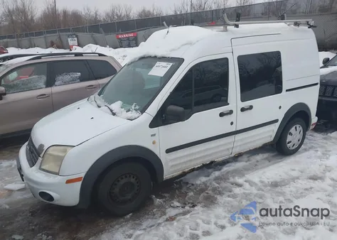 2013 Ford Transit Connect Xlt from USA, damaged, VIN NM0LS6BN4DT139908